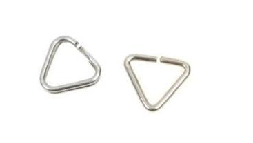 Triangular Metal Rings for Camera Straps - Set of 2