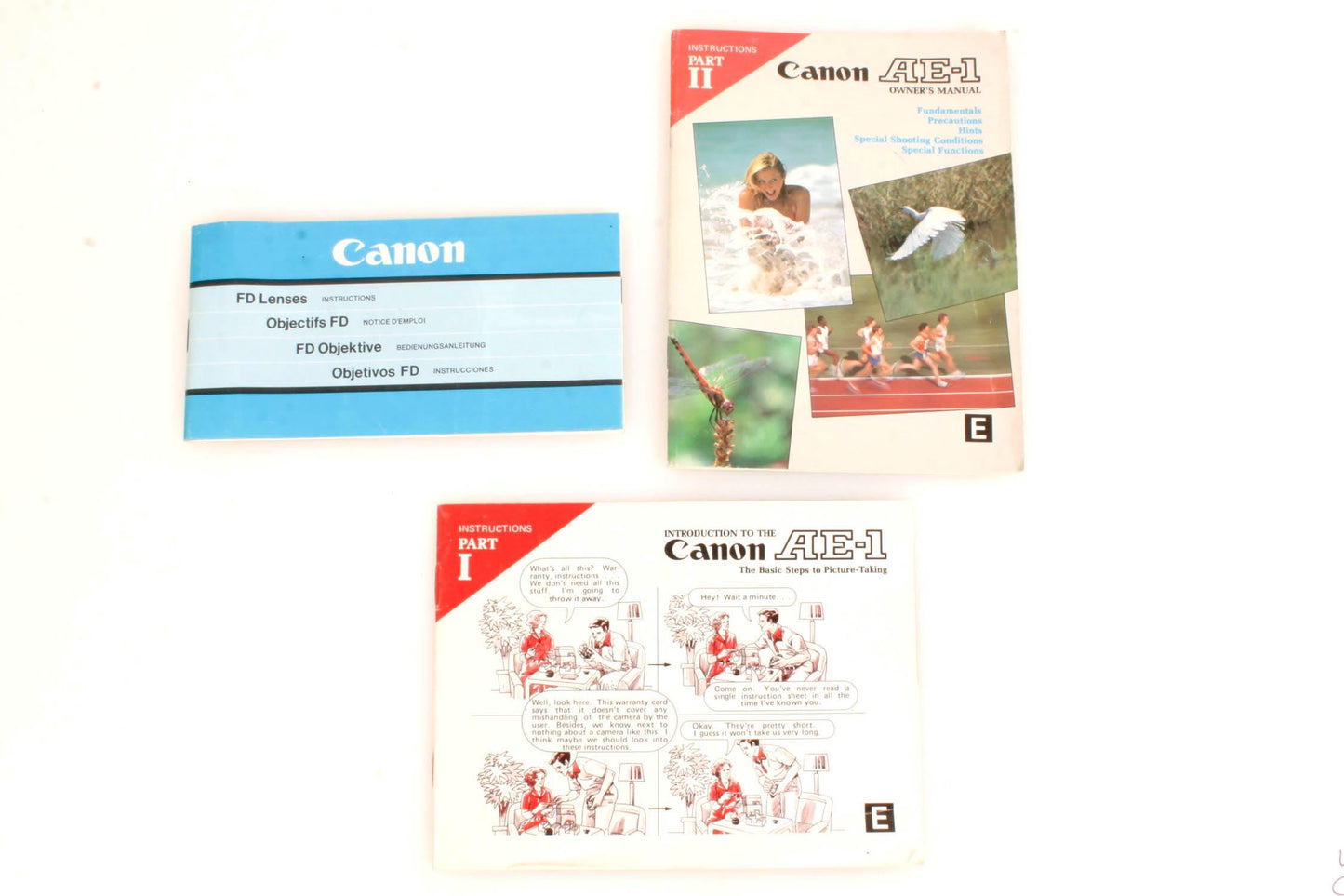 Canon AE1 Manual + Lens Guide