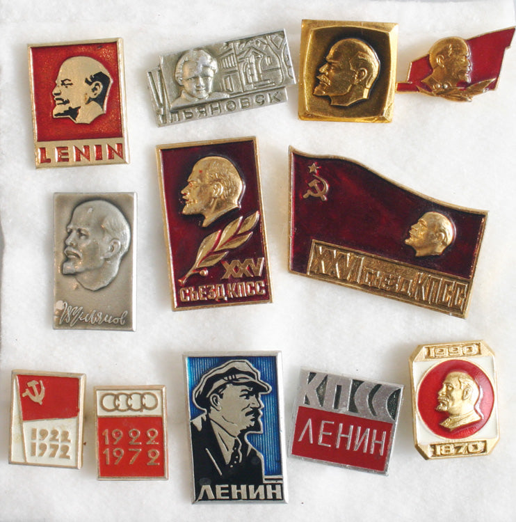 Russian Pins From Soviet Era