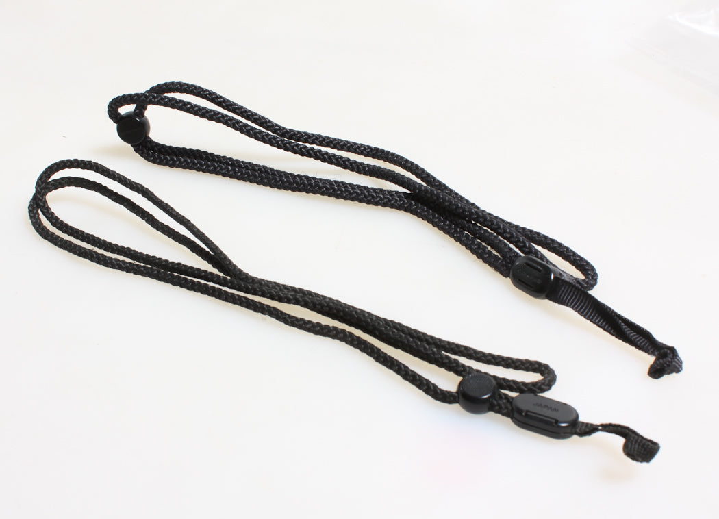 OLYMPUS STRAP THIN BLACK , SET OF 2