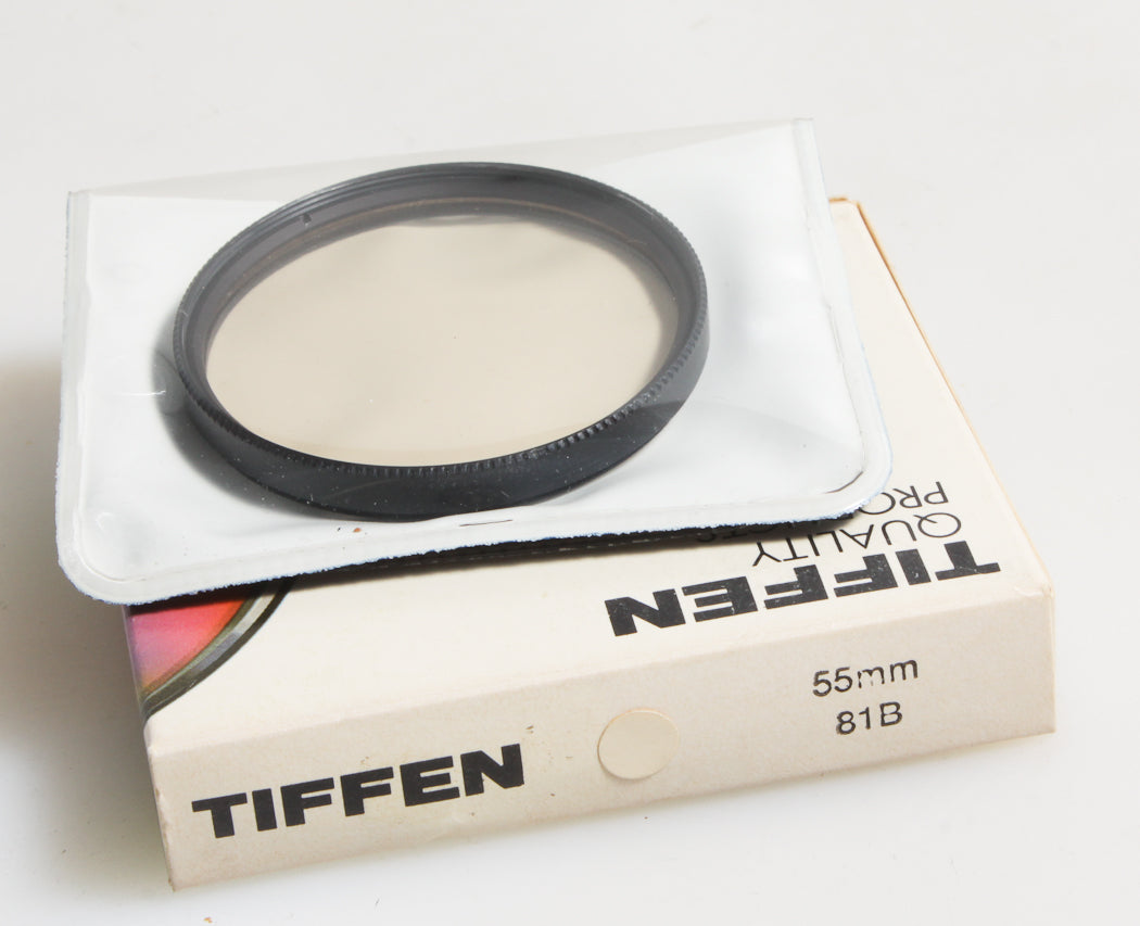 55MM 81B TIFFEN BRAND FILTER