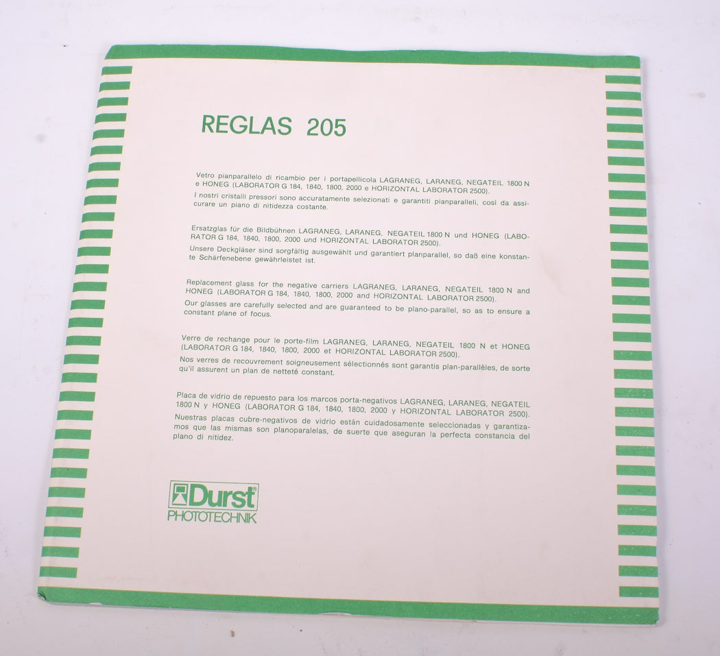 Durst Reglas 205 Clear Glass
