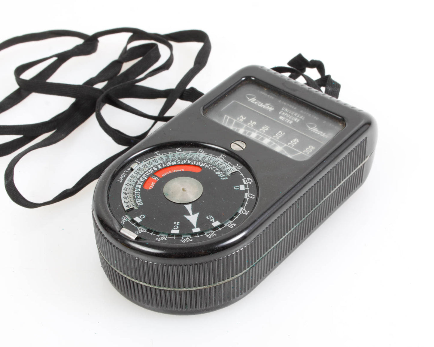 Weston Master Vintage Light Meter with Case & Strap