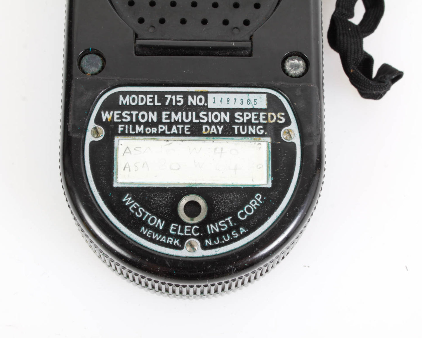 Weston Master Vintage Light Meter with Case & Strap