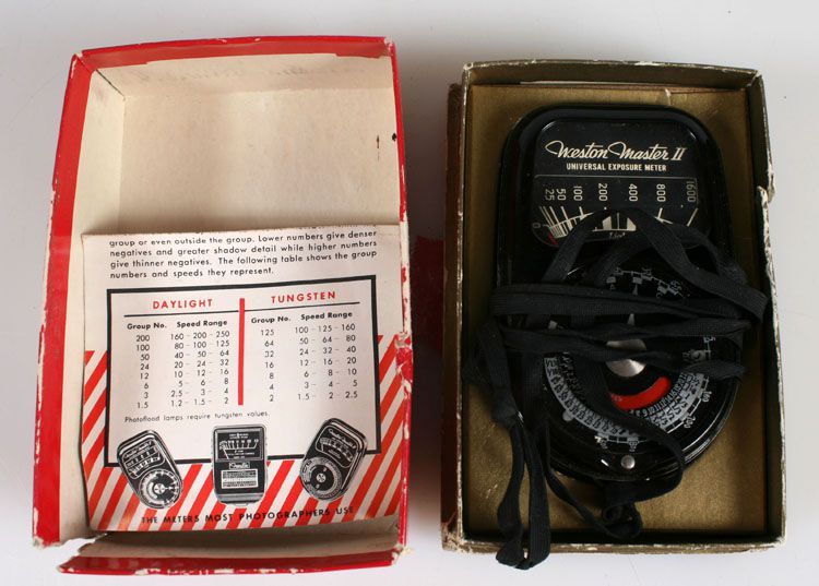 WESTON EXPOSURE METER 735 MASTER II
