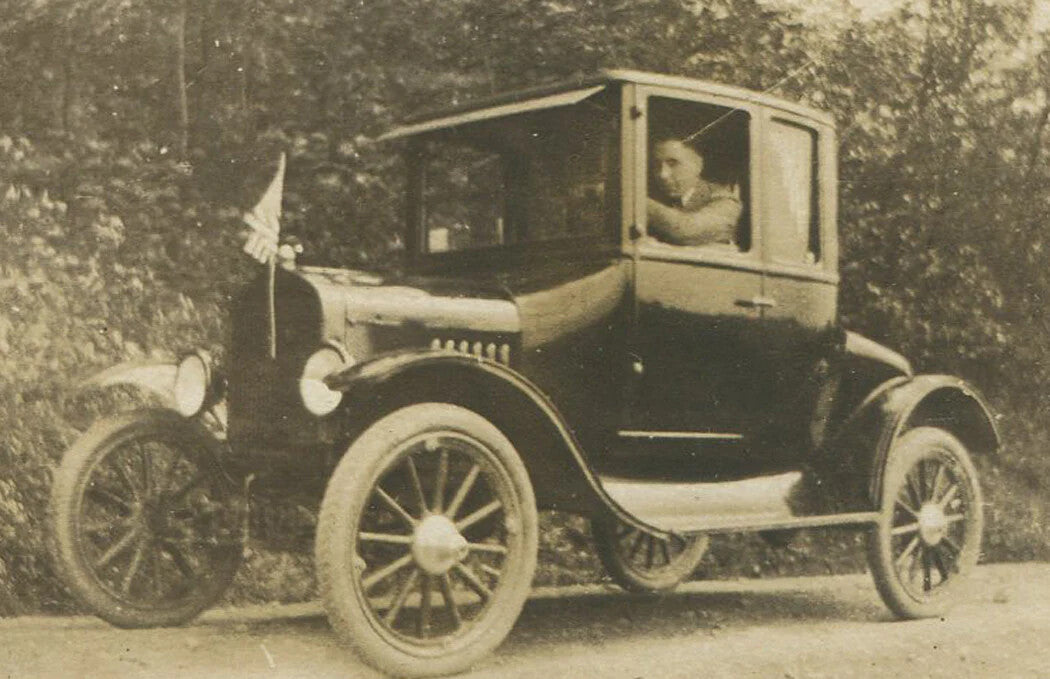 Vintage 1920s Automobile Photos Early Car Models Silver Print 5-Set 5.5x3.5 in