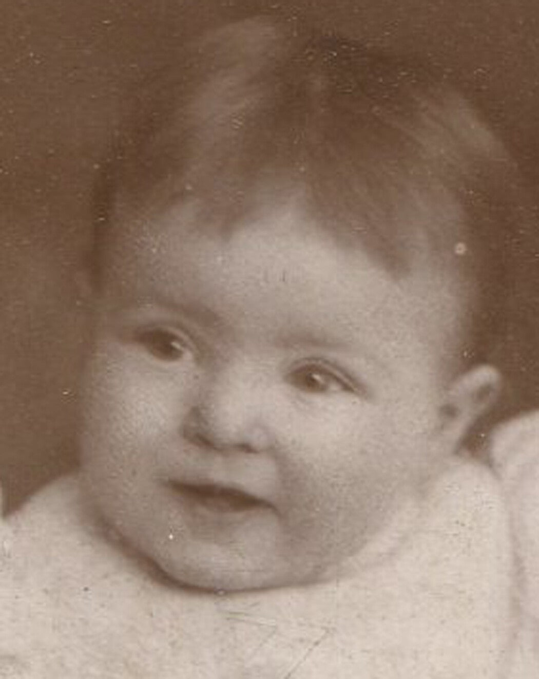 Vintage Pittsburgh cabinet card photo: original, laughing, farting baby - quirky