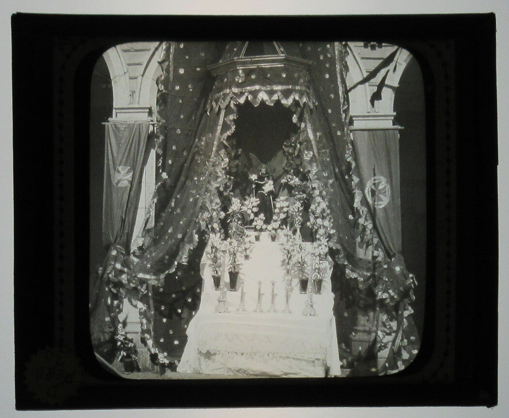 CORPUS CHRISTI DAY CELEBRATION. AREQUIPA, PERU. PHOTO ON GLASS.