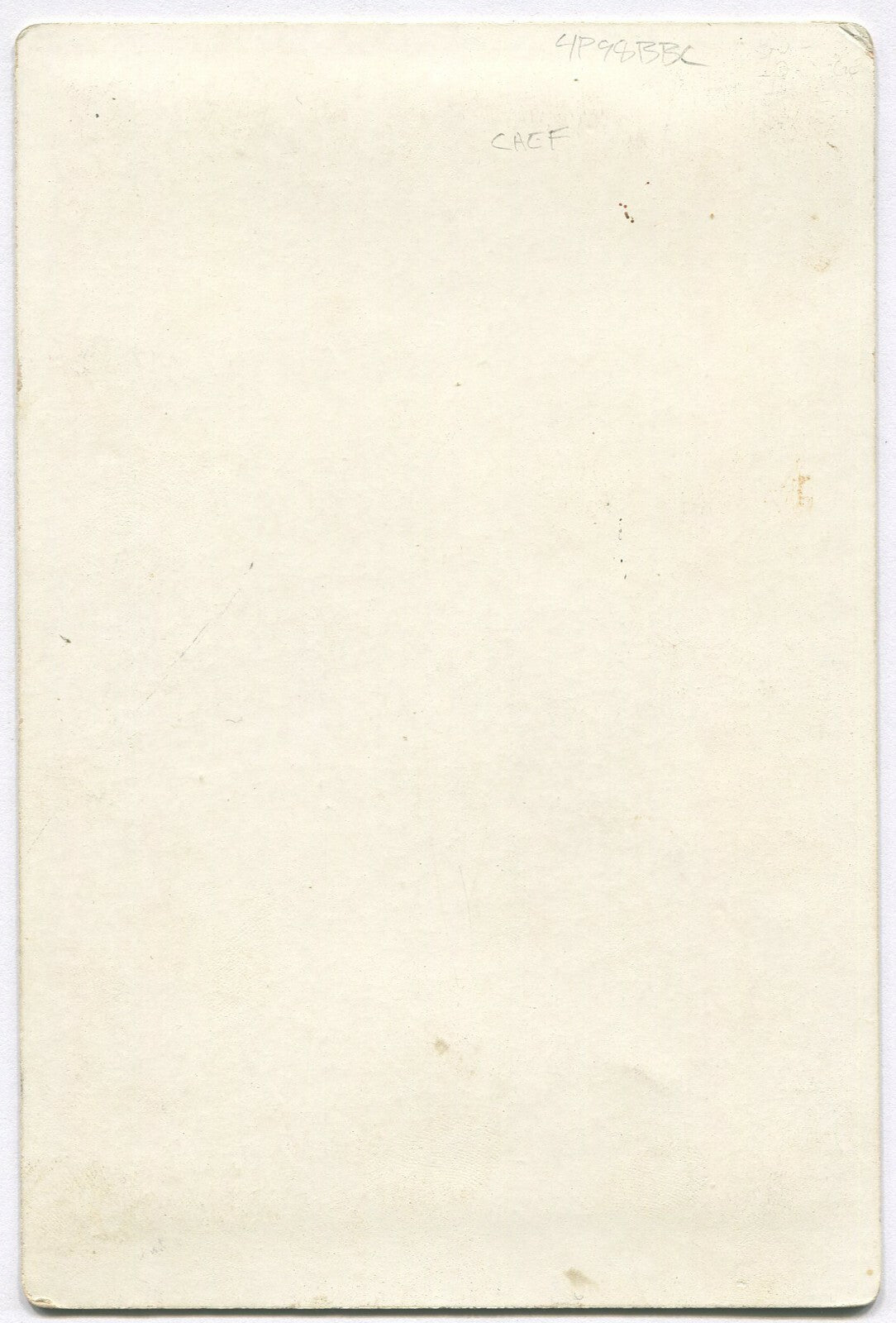 Vintage cabinet card photograph: Chef at table with knife & wine, occupational