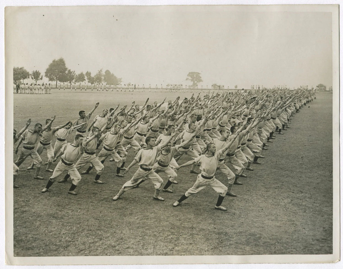 BRITISH SAILORS PHYSICAL FITNESS TRAINING. WWI. (8x10 REPRINT)
