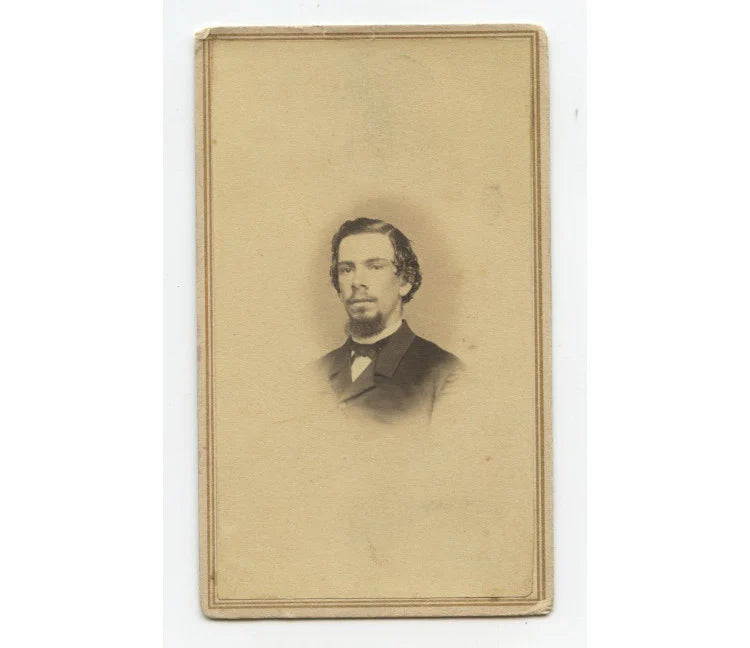 CDV STUDIO PORTRAIT MAN W/ GOATEE