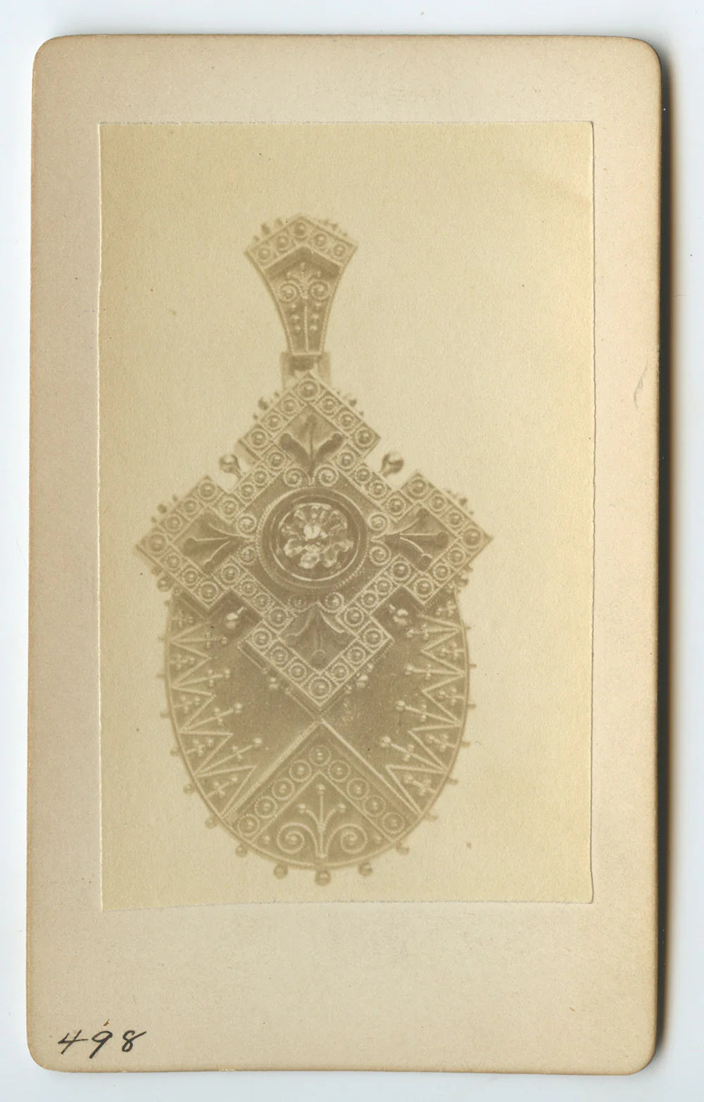 VINTAGE JEWELRY CDV PHOTOS 1860S NEW YORK, ART/METAL/DETAIL