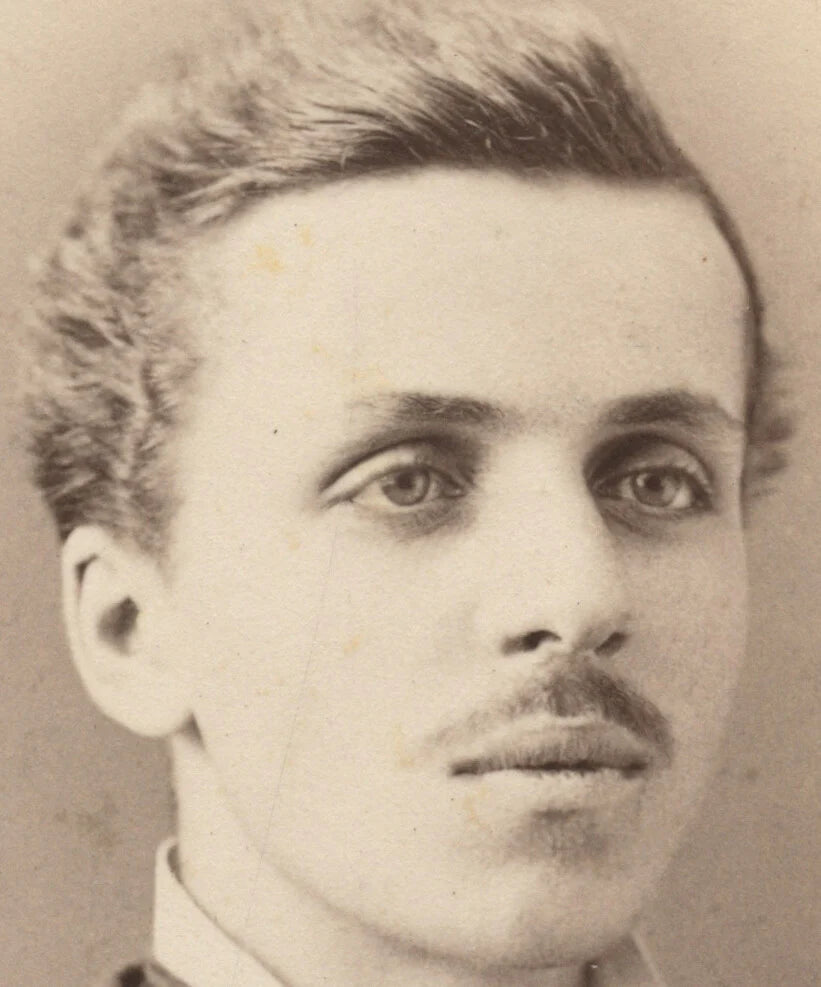 CDV PORTRAIT MAN FROM LEBANON, PA, BY KEIM