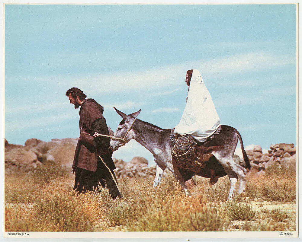 KING OF KINGS 8X10 COLOR MOVIE STILL SET OF 2