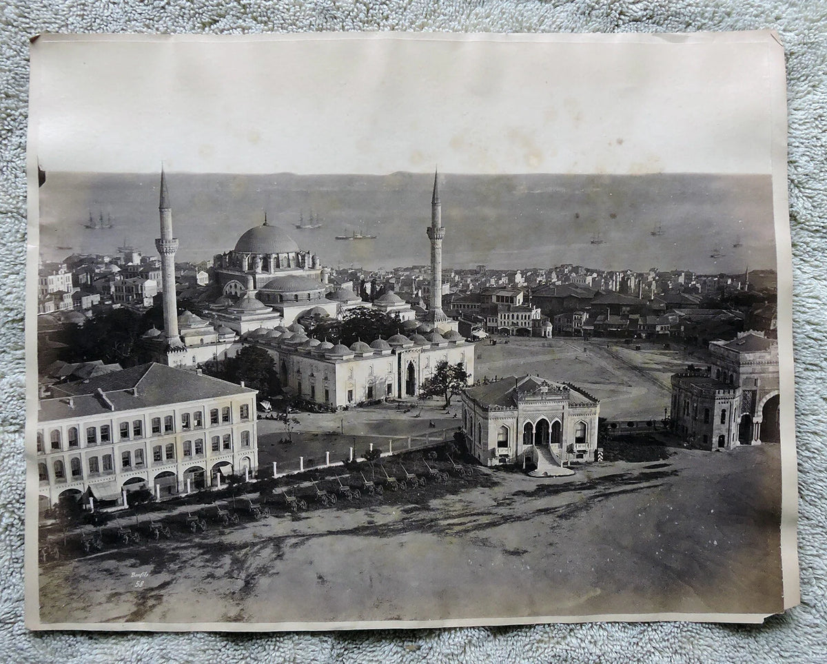 HAGIA SOPHIA, ART + ARCHITECTURE, VINT ALBUMEN PRINT