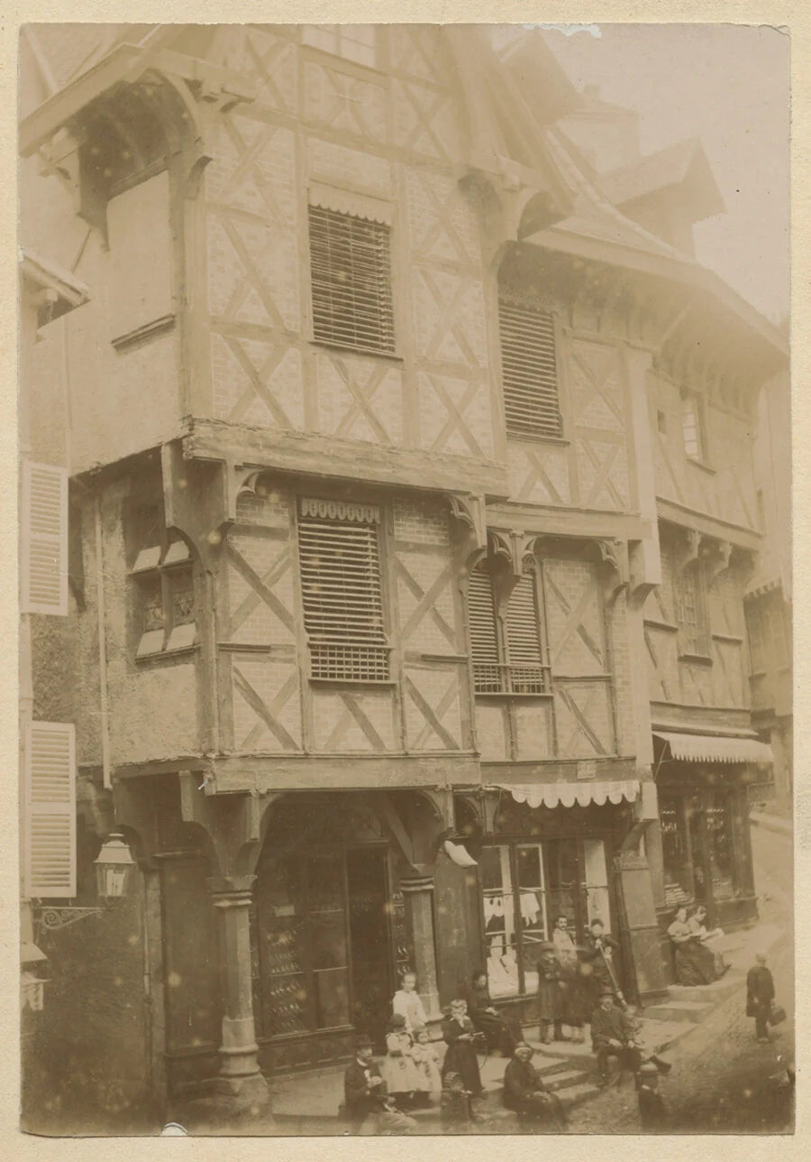 VINT PHOTO MAISON DE LHOMME DES BOIS A THIERS PUY-DE-DOM
