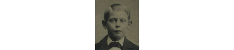 STUDIO PORTRAIT HANDSOME BOY W/ SUIT, 1/6 PLATE TINTYPE