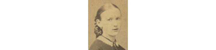 CIVIL WAR ERA LADY, BEAUTIFUL DRESS, NY