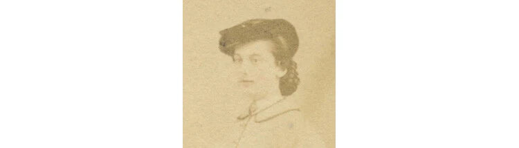 STATEN ISLAND, NY, PHOTO OF LADY W/ PRETTY DRESS + HAT