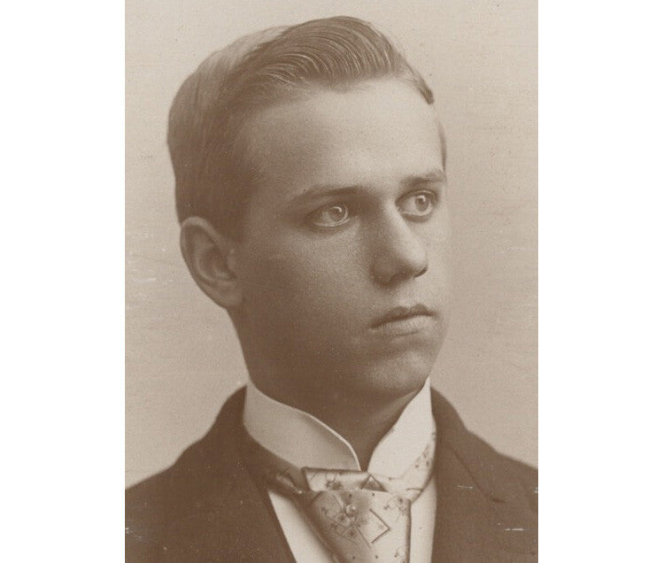 ITHACA, NY, PHOTO BY GILLIVRAY, HANDSOME MAN W/ NICE SUIT, CITY GRAPHIC BACK
