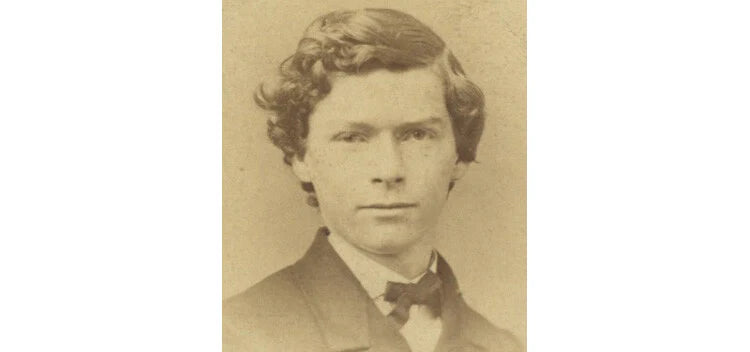 1866 PHOTO MAN NAMED GEORGE FAMILY INFO ON BACK, ST. LOUIS, MO