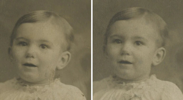 LANSDALE, PA, SET OF 2 PHOTOS, CUTE CHILD