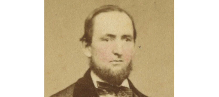 LOWELL, MASS, PHOTO MAN W/ CHIN BEARD + NICE SUIT