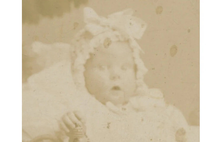 WESTBY, WIS, PHOTO BABY IN GREAT CARRIAGE BUGGY W/ UMBRELLA