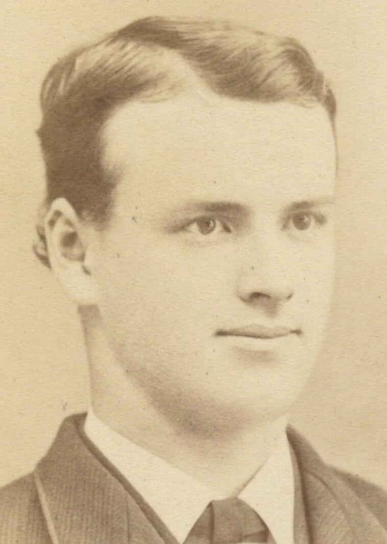 FROM WINCHENDON, 1881 PHOTO OF MAN W/ NICE SUIT