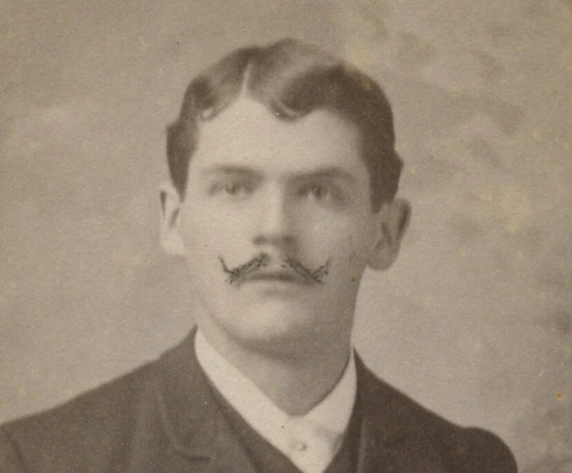 FROM ONEONTA, NY, MAN W/ NICE SUIT 4X8 PHOTO