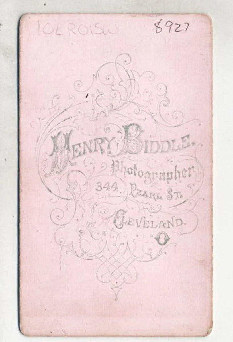 Postmortem CDV Photo of Baby//Peaceful Baby//1800's Photography