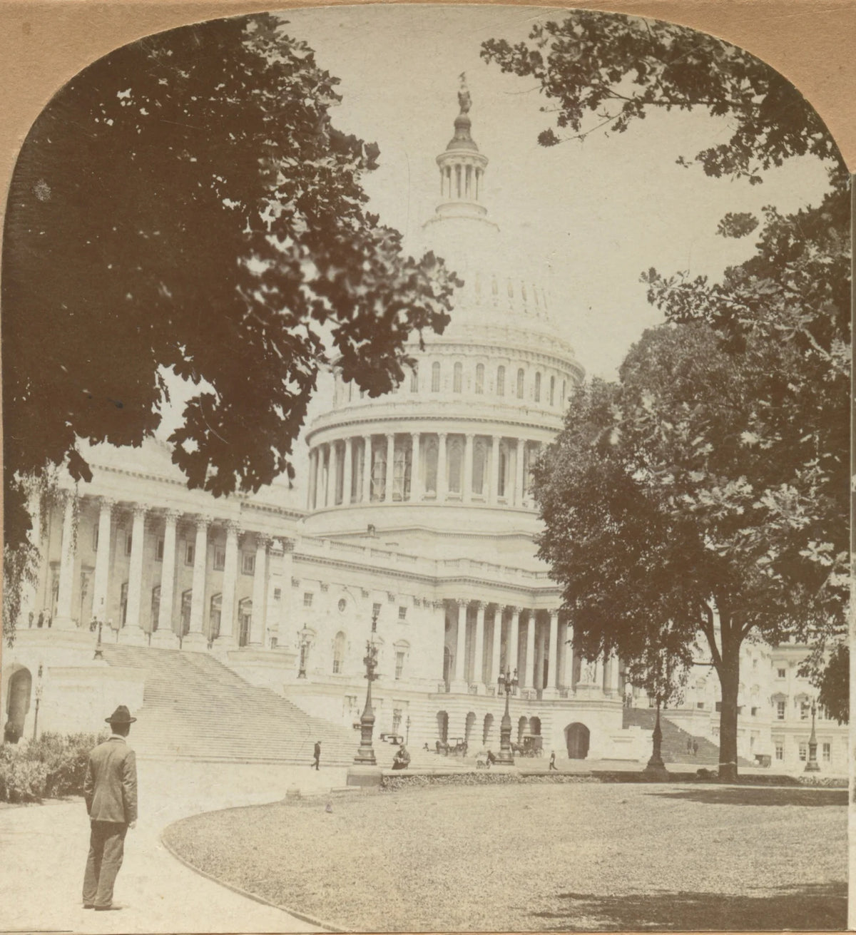 ARCHITECTURE, WASHINGTON DC, VINT PHOTO US CAPITOL