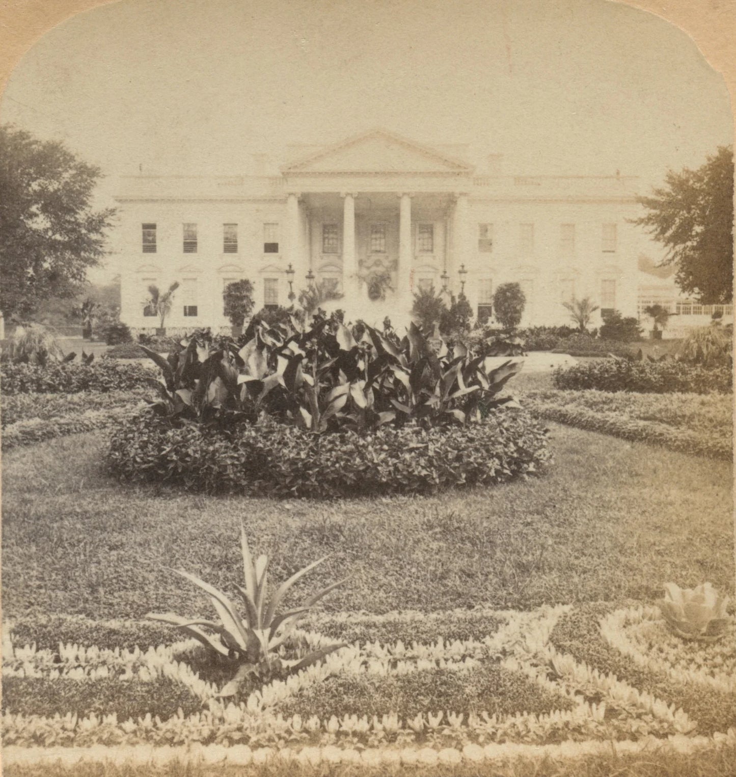 ART + ARCHITECTURE, WASHINGTON DC, VINT PHOTO, PRESIDENT'S MANSION