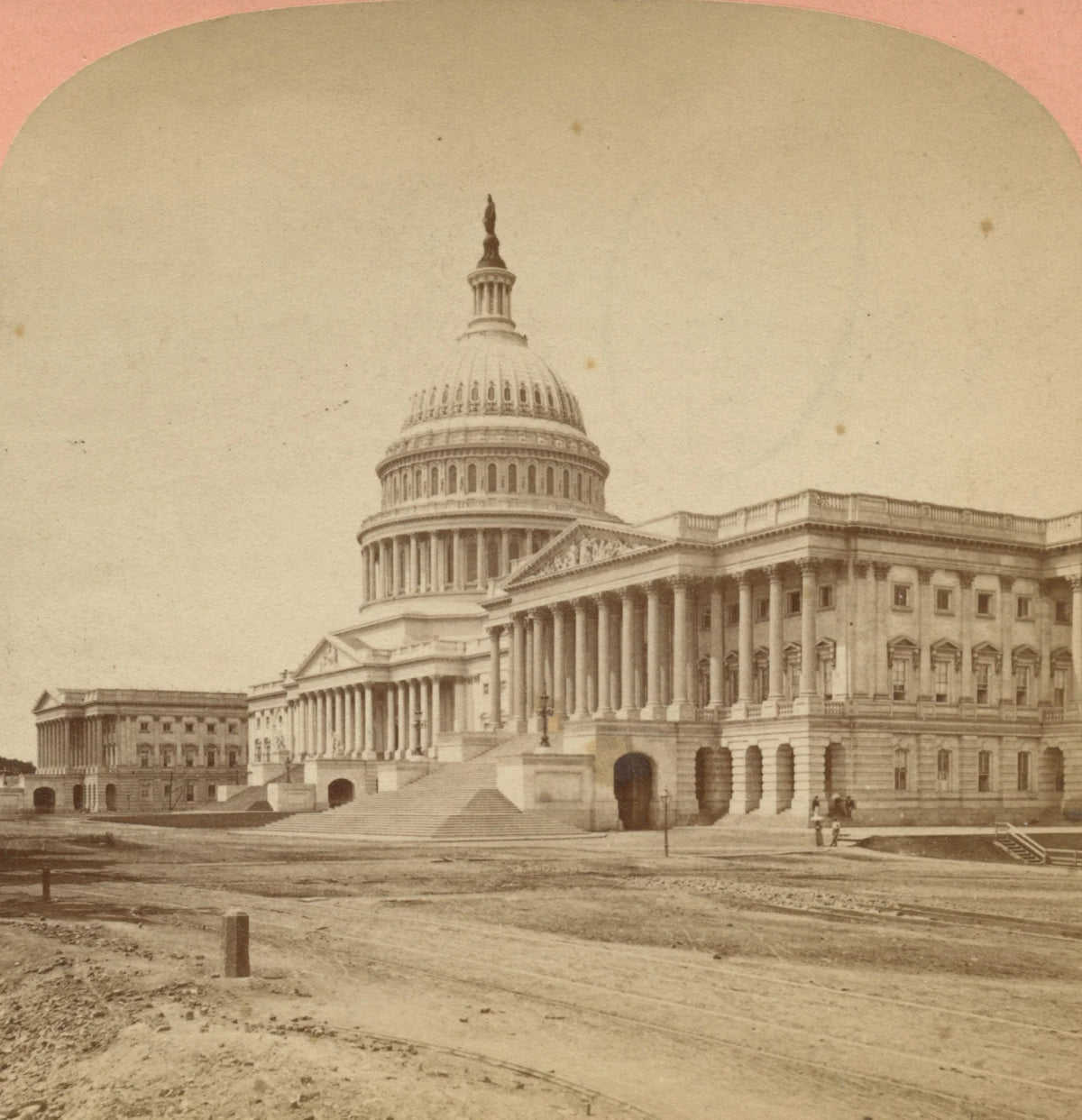 ARCHITECTURE, WASHINGTON DC, VINT PHOTO US CAPITOL