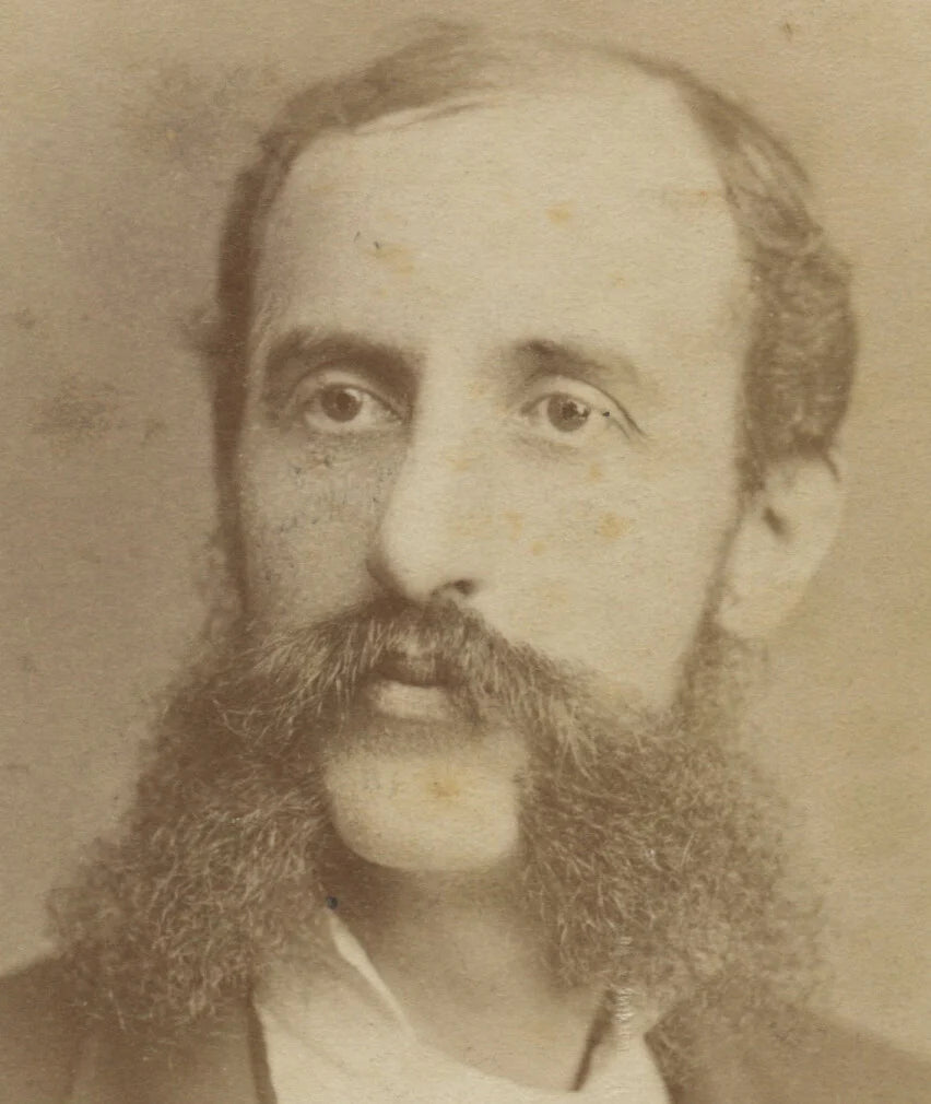 CDV PHOTO MAN W/ GREAT FACIAL HAIR