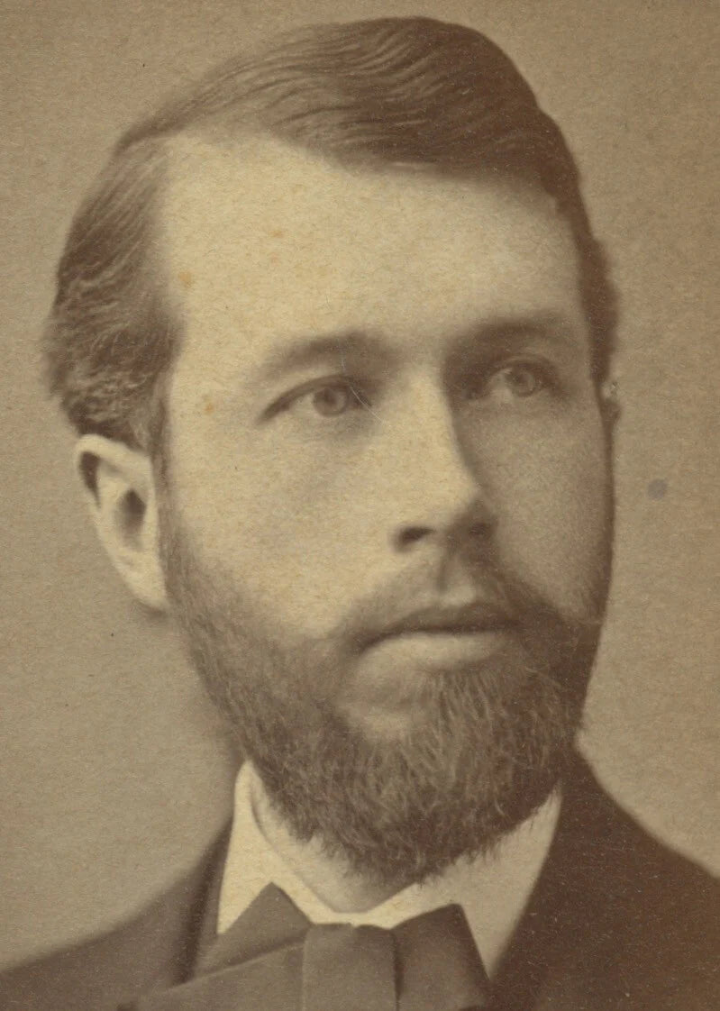 FROM HARTFORD, CONN, PHOTO OF HANDSOME MAN W/ BEARD