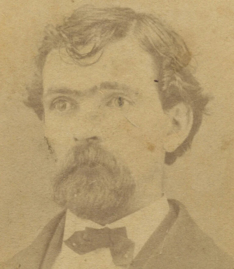 FROM SANDUSKY, OH, VINT PHOTO BY ANDREWS OF MAN W/ GOATEE