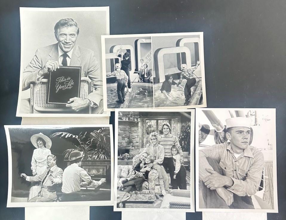 1980's TV Tony Danza and Others Official Network Press Release Photos 8x10, 4x5 Variable Dimensions