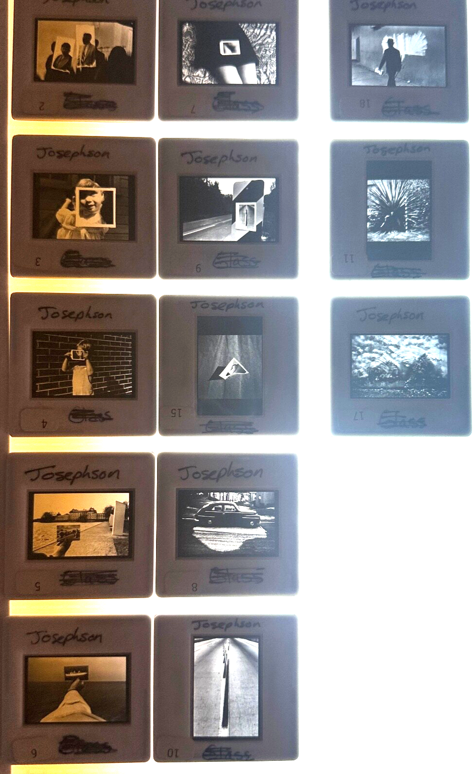 Professional Photographers "Kenneth Josephson" 35mm Slides Lot of 24