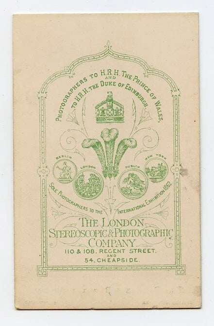The Baroness Burdett Coutts Carte De Visite By London Stereoscopic Co