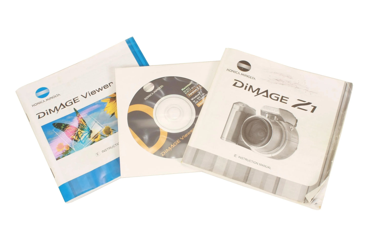 Minolta Dimage Z1 Manual plus Dimage Viewer