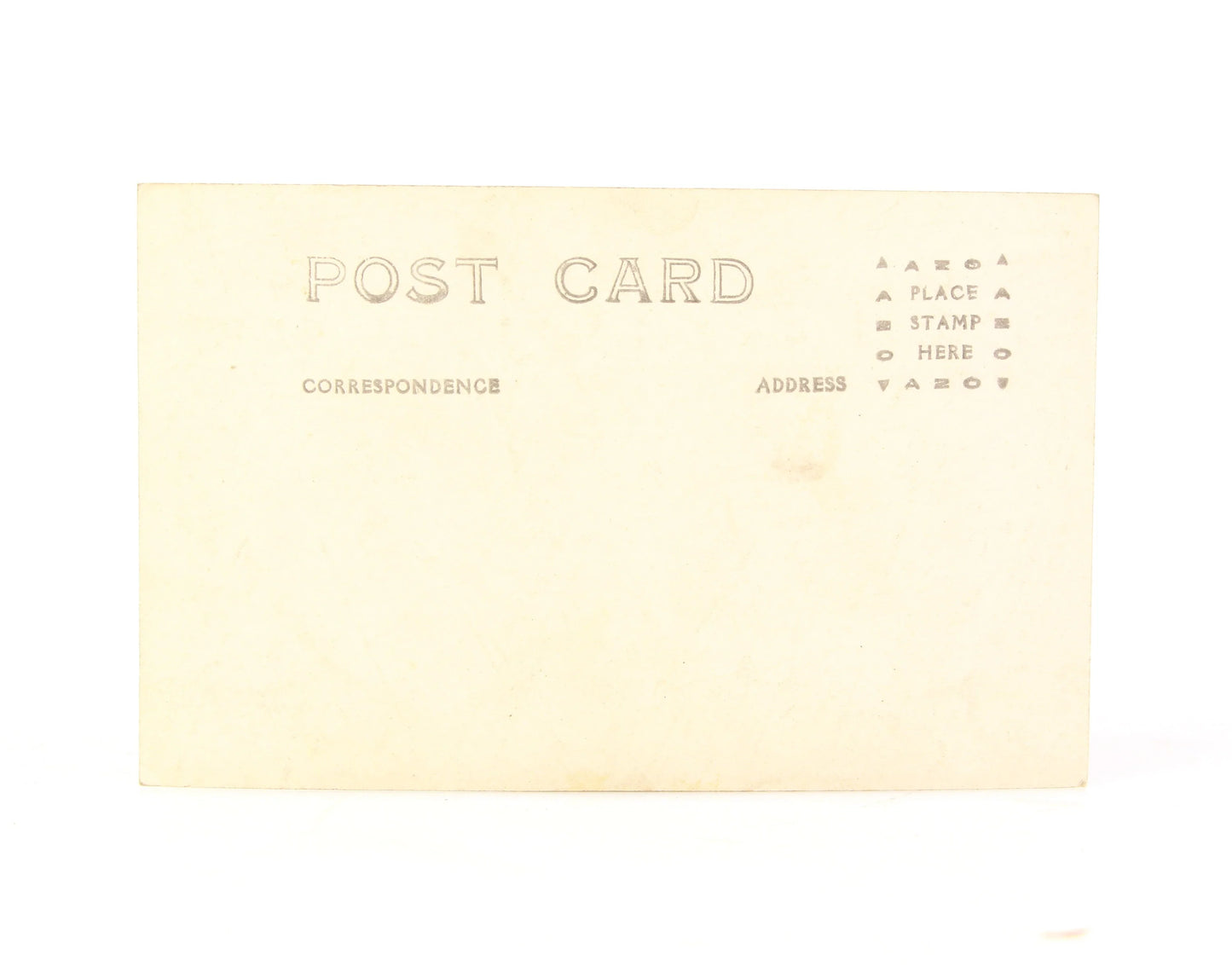 Vintage French Post Card of Elegant Woman Sepia Tone Photo