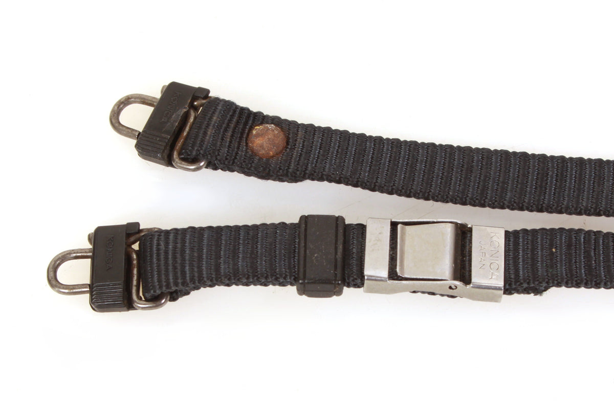 Vintage Konica Strap 1980s Thin Black