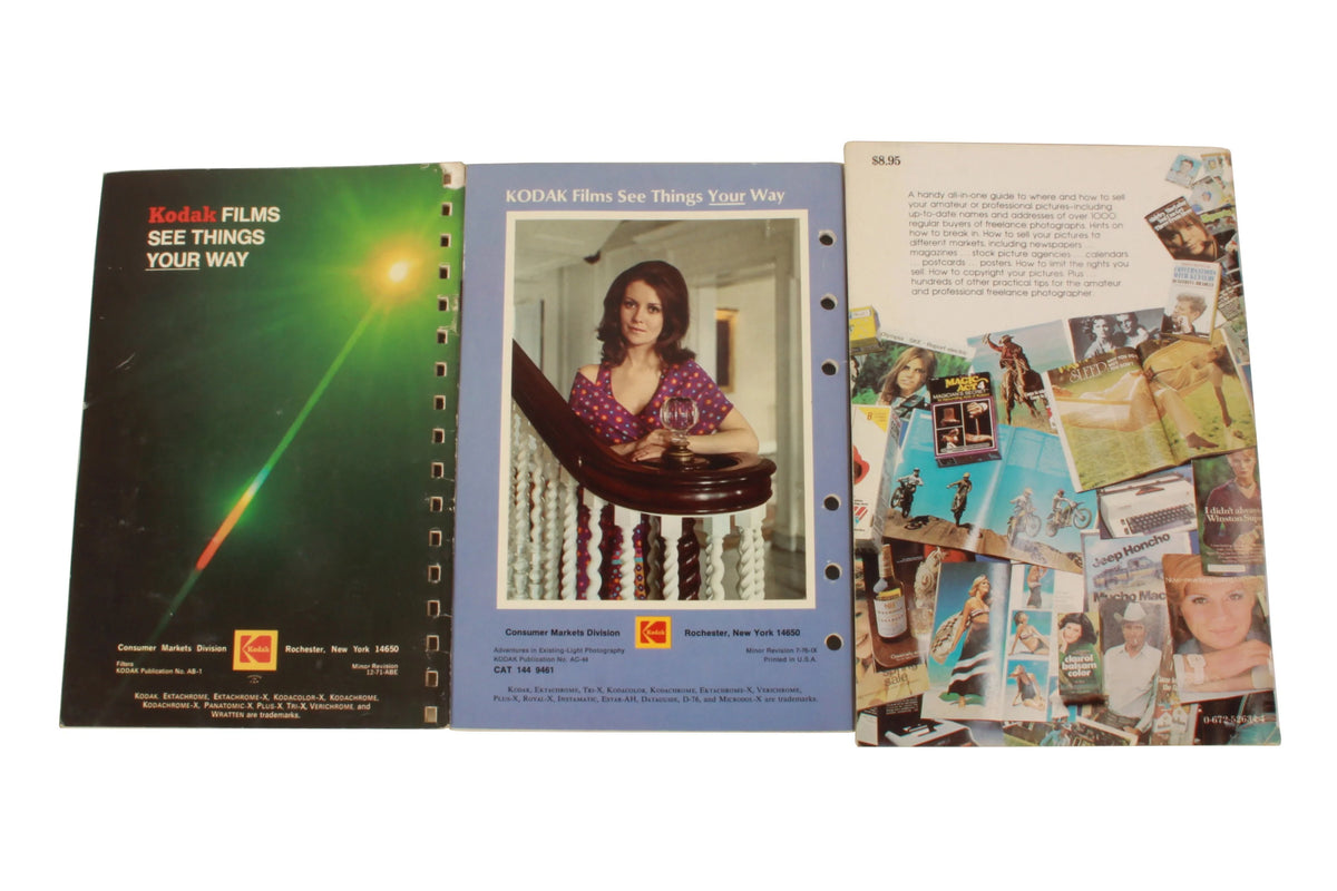 Photographic Filters, Existing Light & Handbook - Set of 3