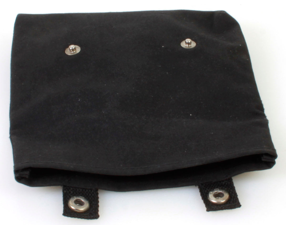Vintage Black Pouch w/ Straps