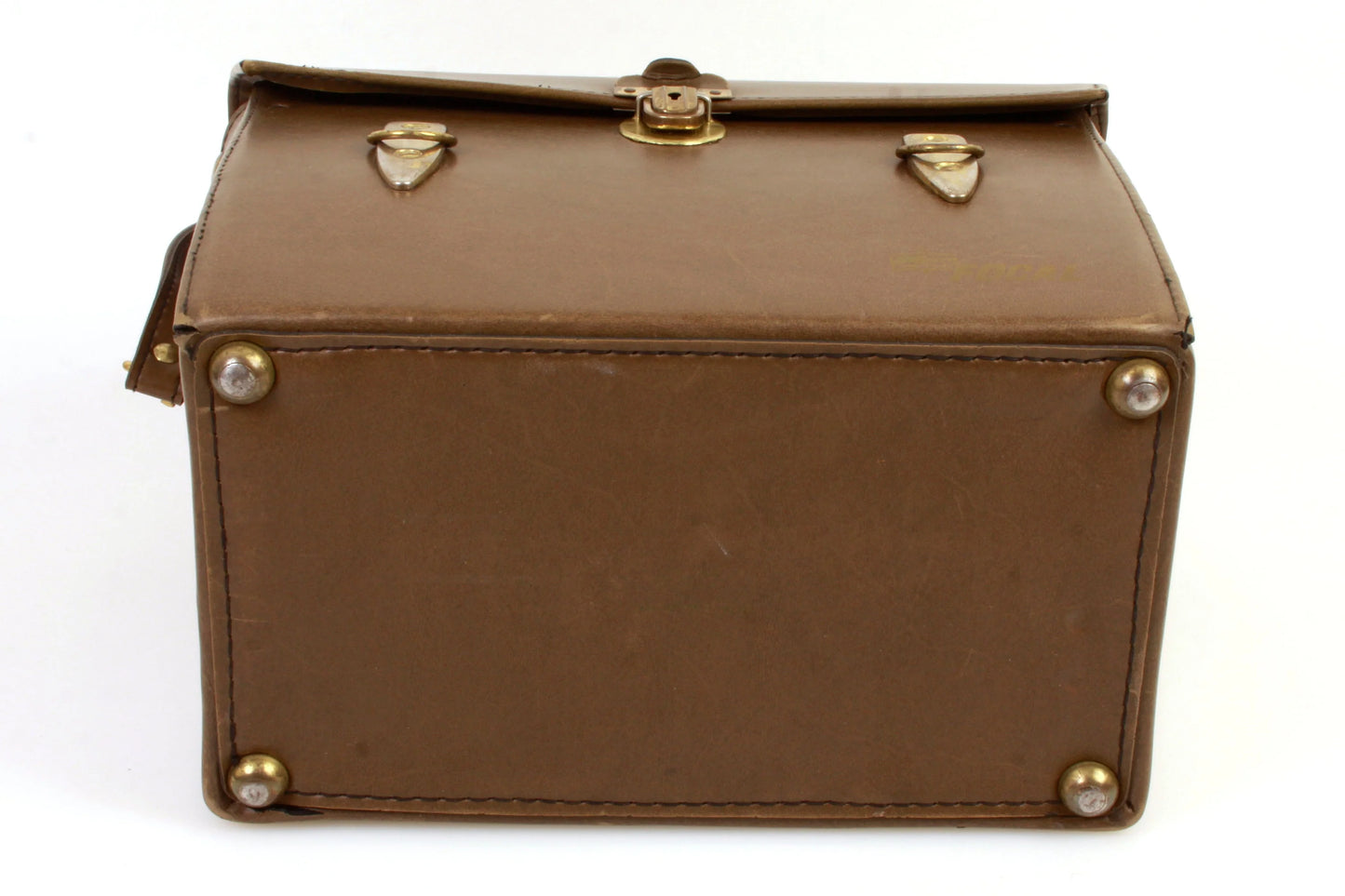 Retro Camera Gadget Bag 1960s Brown