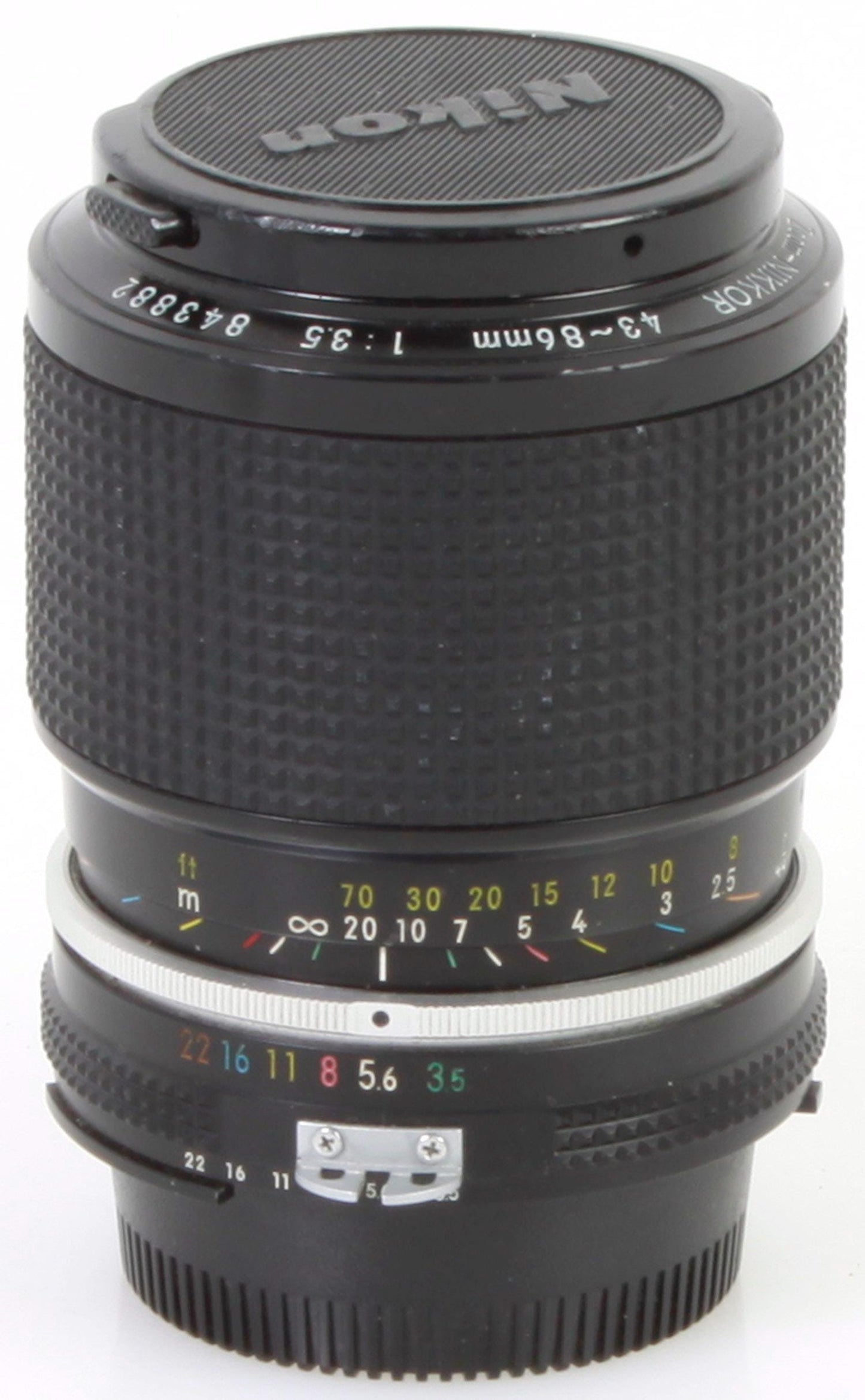 Nikon Nikkor 43-86mm f/3.5 Zoom Lens for Nikon w/ Caps