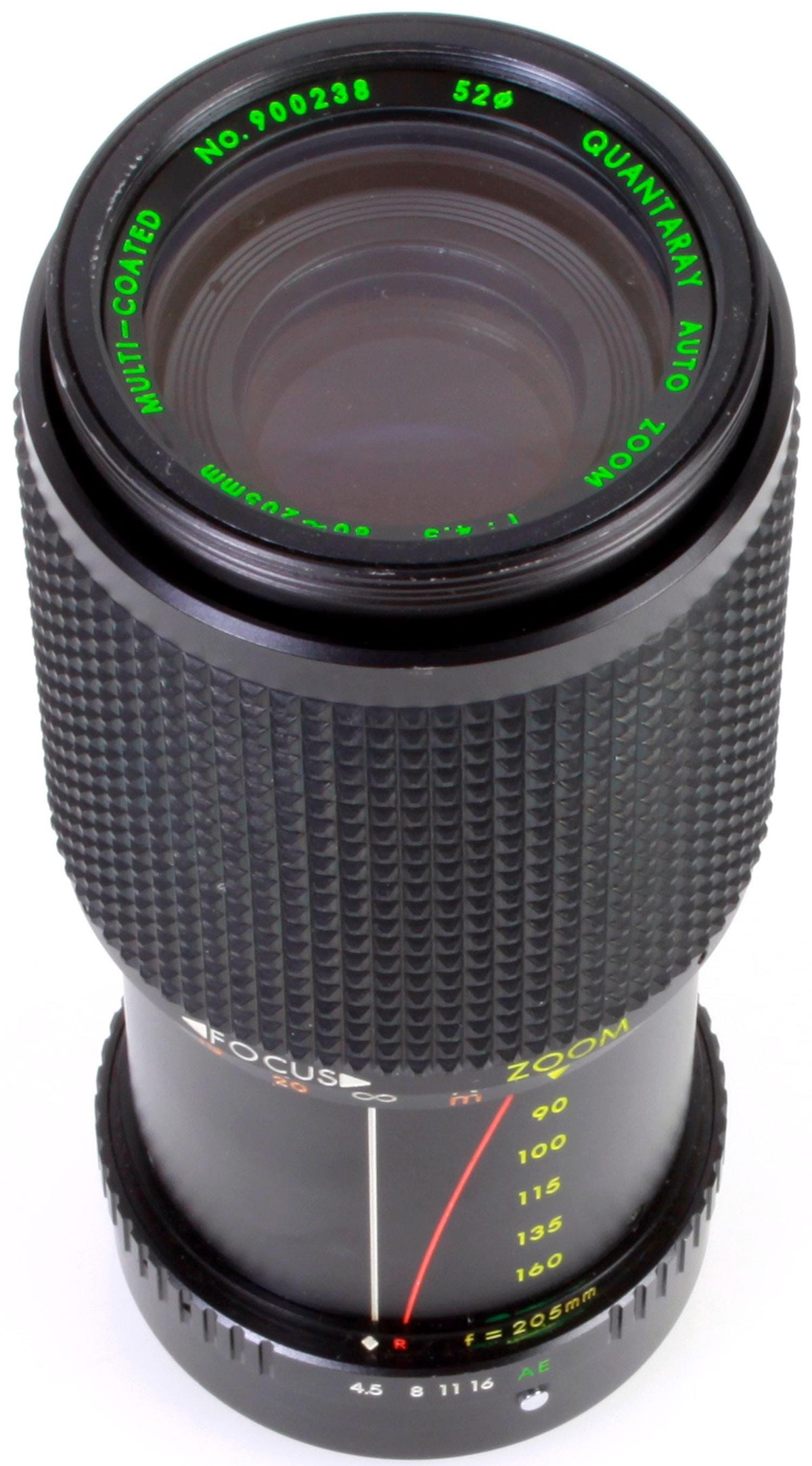 Konica Telephoto Lens w/ Caps & Case