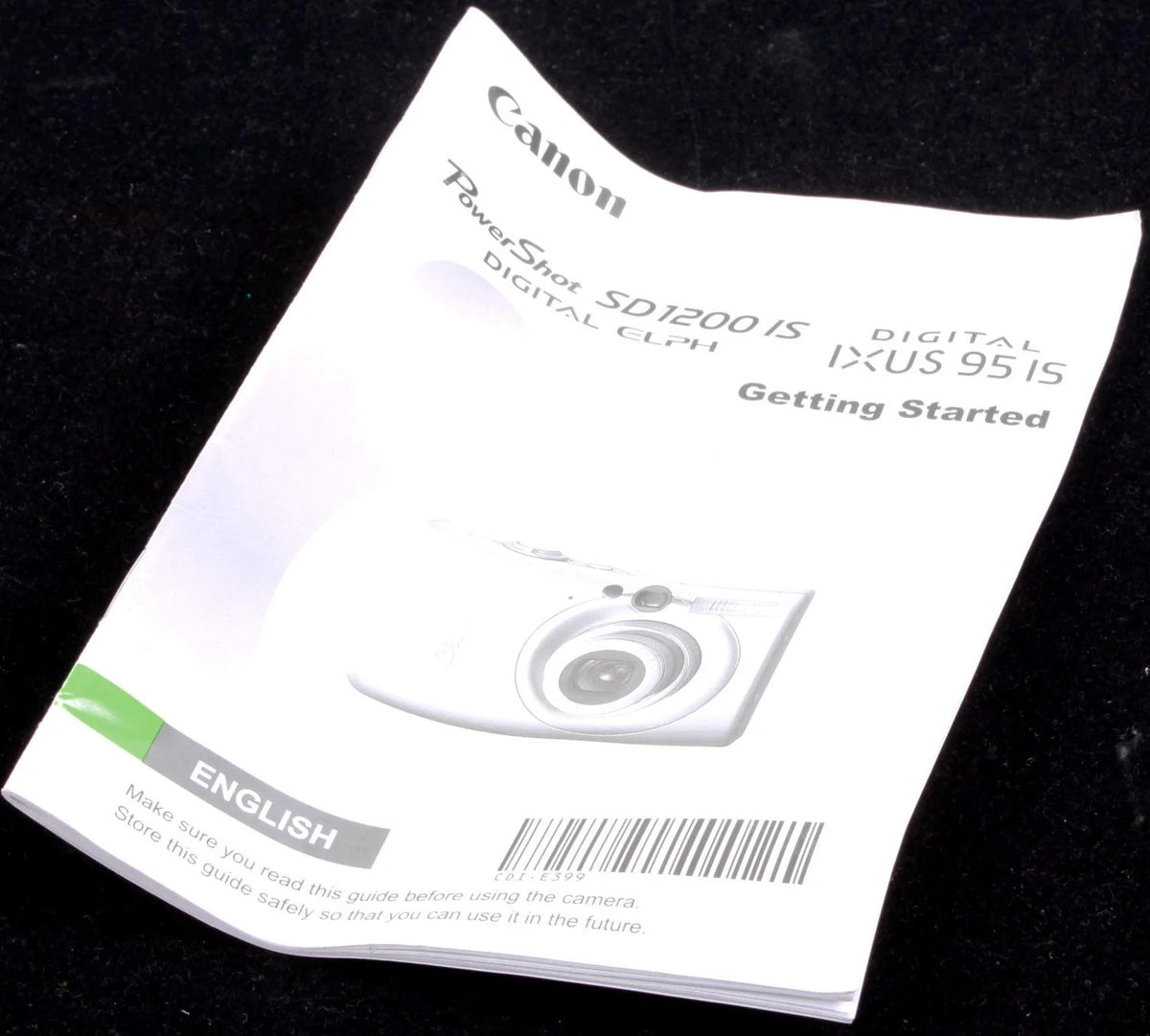 Canon Powershot SD1200 IS Manual