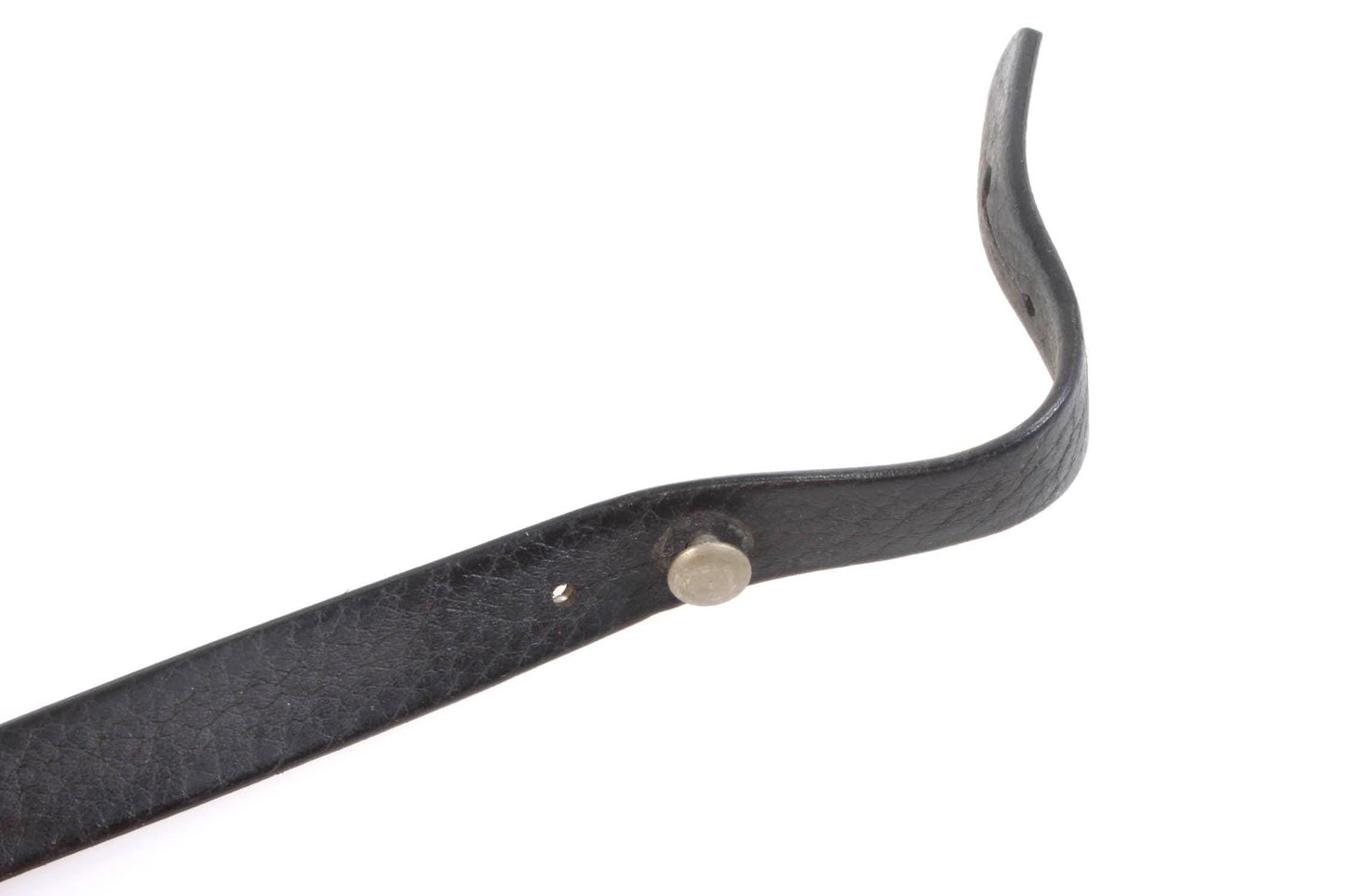 Thin Black Vinyl Camera Strap 1960s